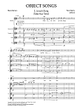 Object Songs - Score & Parts