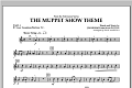 The Muppet Show Theme - Pt.4 - Bb Tenor Sax/Bar. T.C.