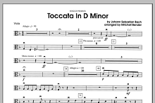 Toccata in D Minor - Viola 