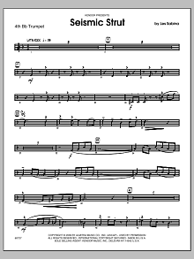 Seismic Strut - 4th Bb Trumpet 