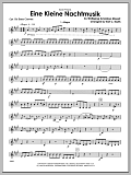 Eine Kleine Nachtmusik/Mvt. 1 Allegro - Bass Clarinet