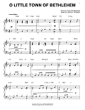 O Little Town Of Bethlehem [Jazz version] (arr. Brent Edstrom)