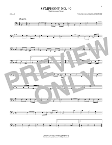 Symphony No. 40 In G Minor, Third Movement ("Minuet") 