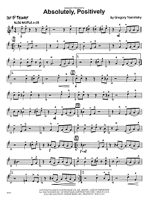 Absolutely, Positively - 1st Bb Trumpet 