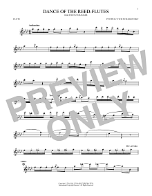 Dance Of The Reed Flutes, Op. 71a 