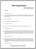 Frog Prince, The - Narrator Script