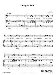 Song of Ruth 