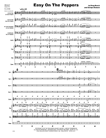 Easy On The Peppers - Full Score 