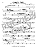 Sleep, My Child (from Paradise Lost: Shadows and Wings) - Flute 1