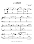 To A Wild Rose (arr. Richard Walters)