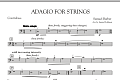 Adagio For Strings - Bass