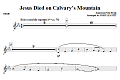 Jesus Died On Calvary's Mountain - Oboe