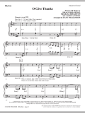 O Give Thanks - Rhythm