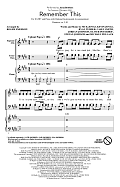 Remember This (arr. Roger Emerson)