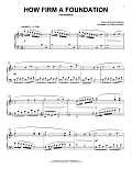 How Firm a Foundation [Classical version] (arr. Phillip Keveren)