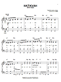 Hatikvah (With Hope)