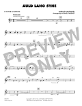 Auld Lang Syne - Bb Tenor Saxophone