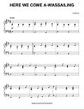 Here We Come A-Wassailing