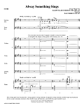 Alway Something Sings - Full Score