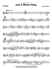 Just A Minor Thing - 4th Bb Trumpet 