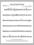 Declaration Of Faith - Trombone 1 & 2