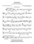 Sonata for Alto Saxophone, Op. 29 - Eb Contra Alto Clarinet