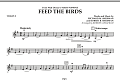 Feed the Birds (from "Mary Poppins") - Violin 2