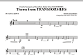 Theme From Transformers - Bb Bass Clarinet