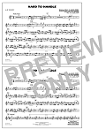 Hard to Handle (arr. Paul Murtha) - 1st Bb Trumpet