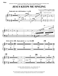 Jesus Keeps Me Singing - Piano