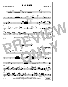This Is Me (from The Greatest Showman) - Multiple Bass Drums 