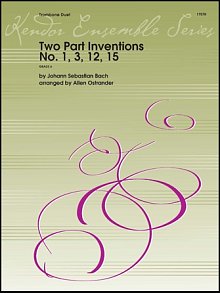 Two Part Inventions No. 1, 3, 12, 15 (arr. Allen Ostrander) 