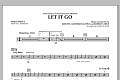 Let It Go (from Frozen) - Percussion 2