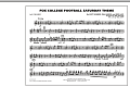 Fox College Football Saturday Theme - 1st Bb Trumpet
