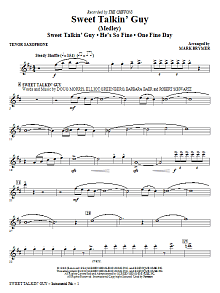 Sweet Talkin' Guy - Music Of The Chiffons (Medley) - Tenor Sax 