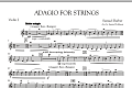 Adagio For Strings - Violin 1