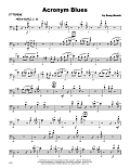 Acronym Blues - 1st Trombone