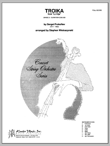 Troika (from Lt. Kije) - Full Score 