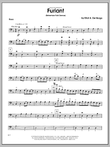 Furiant (Bohemian Folk Dance) - Bass 