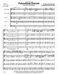 Polovetzian Dances (from Act II of Prince Igor) - Full Score