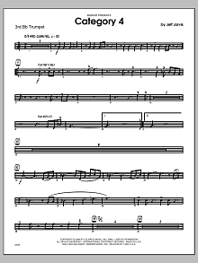 Category 4 - 3rd Bb Trumpet 