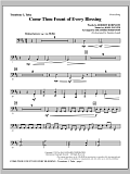 Come, Thou Fount Of Every Blessing - Trombone 3/Tuba
