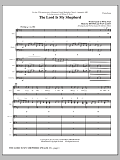 The Lord Is My Shepherd - Full Score