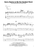 Sorry Seems To Be The Hardest Word (arr. David Jaggs)