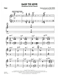 Easy to Love (arr. Sammy Nestico) - Piano