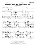 Goodnight, Sweetheart, Goodnight (arr. Mel Knight)
