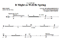 It Might As Well Be Spring - Percussion