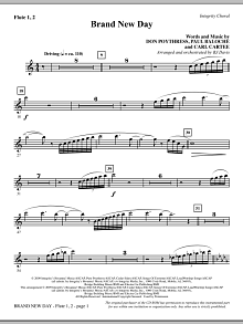 Brand New Day - Flute 1 & 2 