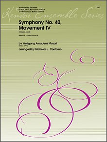 Symphony No. 40, Movement IV (Allegro Assai) - Full Score 
