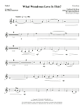 What Wondrous Love Is This? (arr. Heather Sorenson) - Violin 1